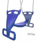 Back to Back Playground Swing BLUE