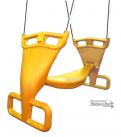 Back to Back Playground Swing YELLOW