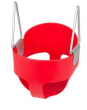 Slash Proof Junior Safety Full Bucket Seat on Chain- Red