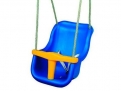 High Back Plastic Seat - Blue