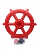 Jumbo Clickety-Click Ships Wheel RED